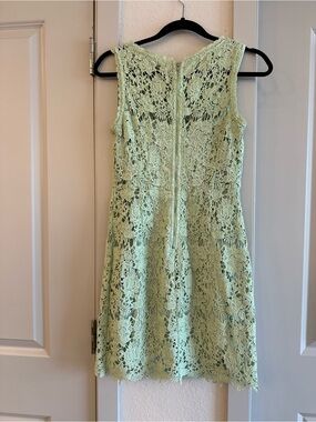 Forever 21 Mint Green Lace Mini Dress